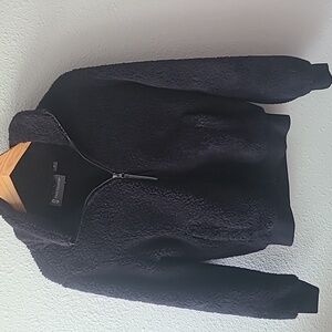 Free Country Fuzzy Black Jacket, S